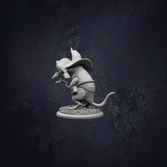 Witch Shrew with familiar
