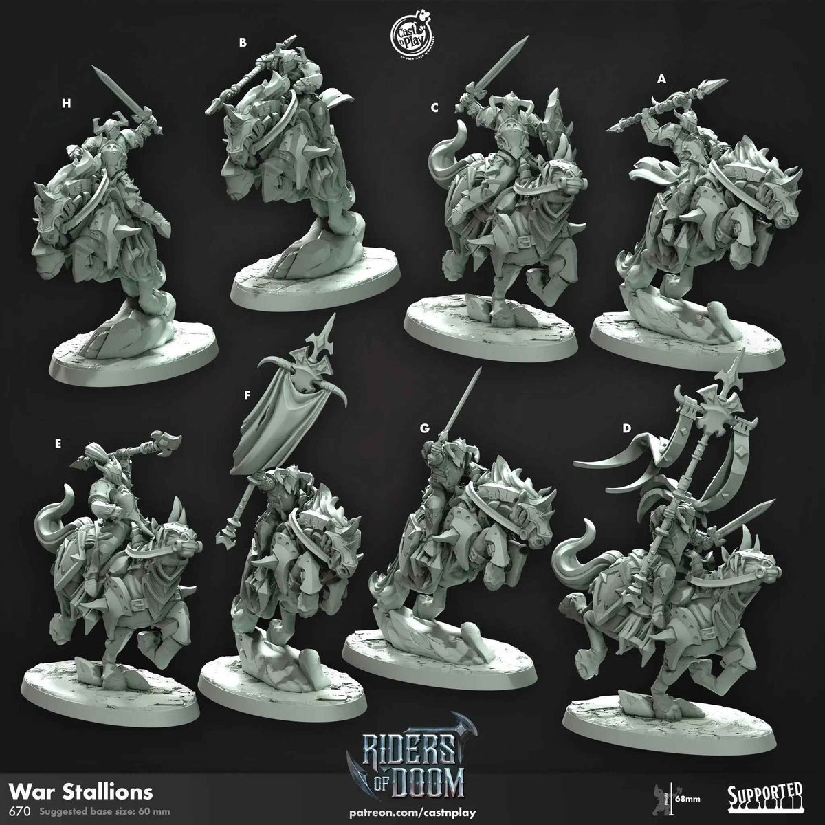 Death Knight War Stallions
