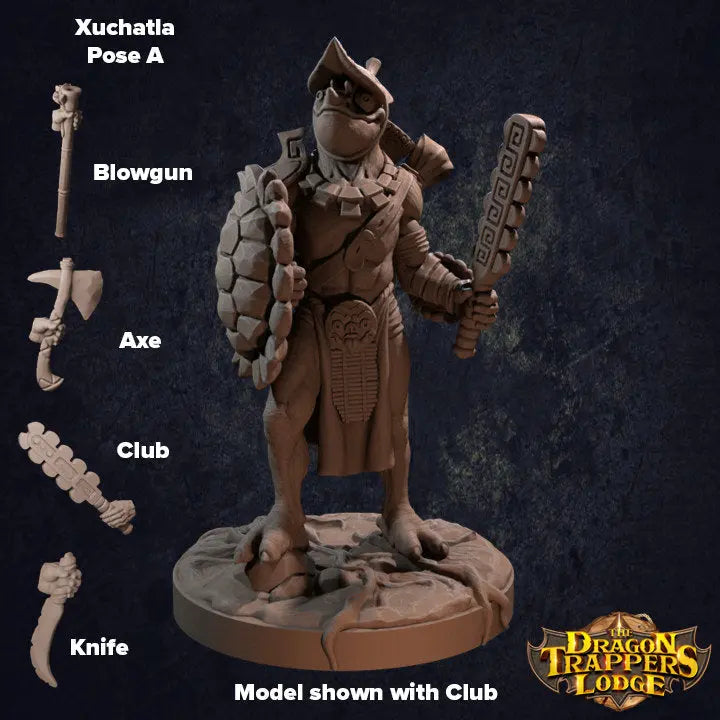 Lizardfolk Xuchatla - The Print Tavern