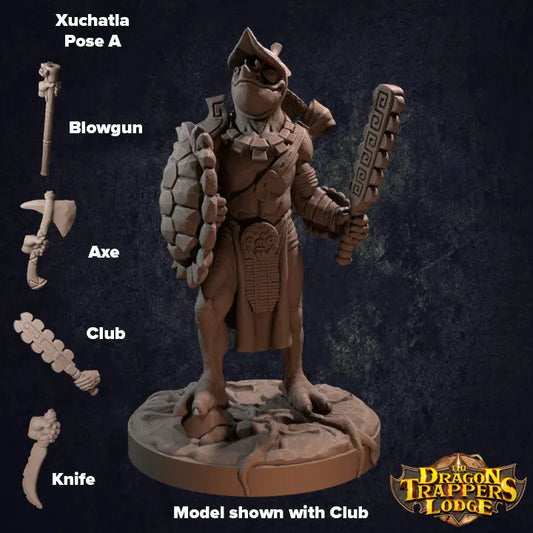 Lizardfolk Xuchatla - The Print Tavern