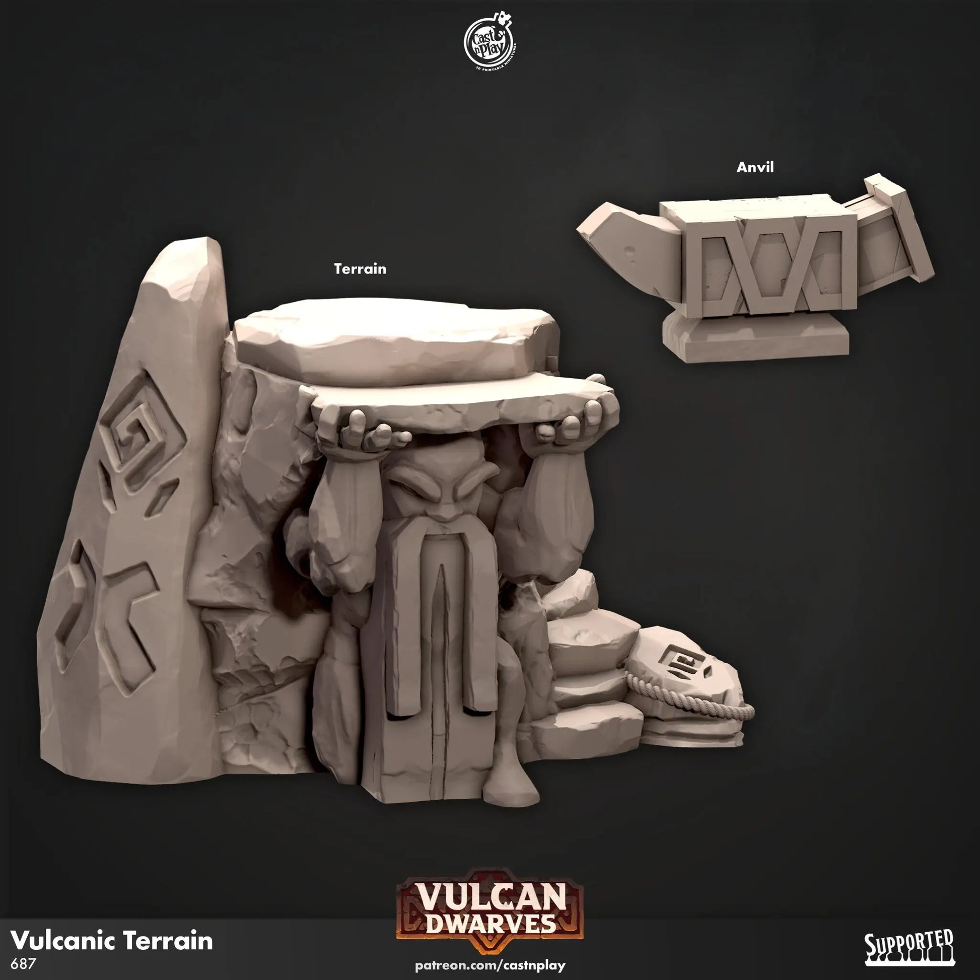 Vulcanic Terrain - The Print Tavern
