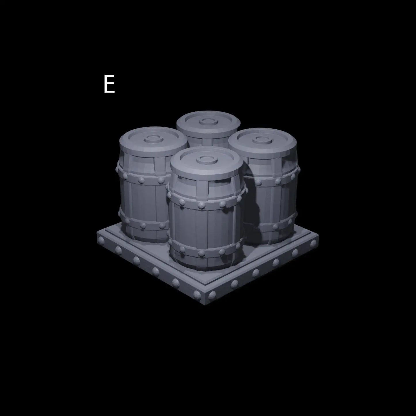 Set of Barrels - The Print Tavern