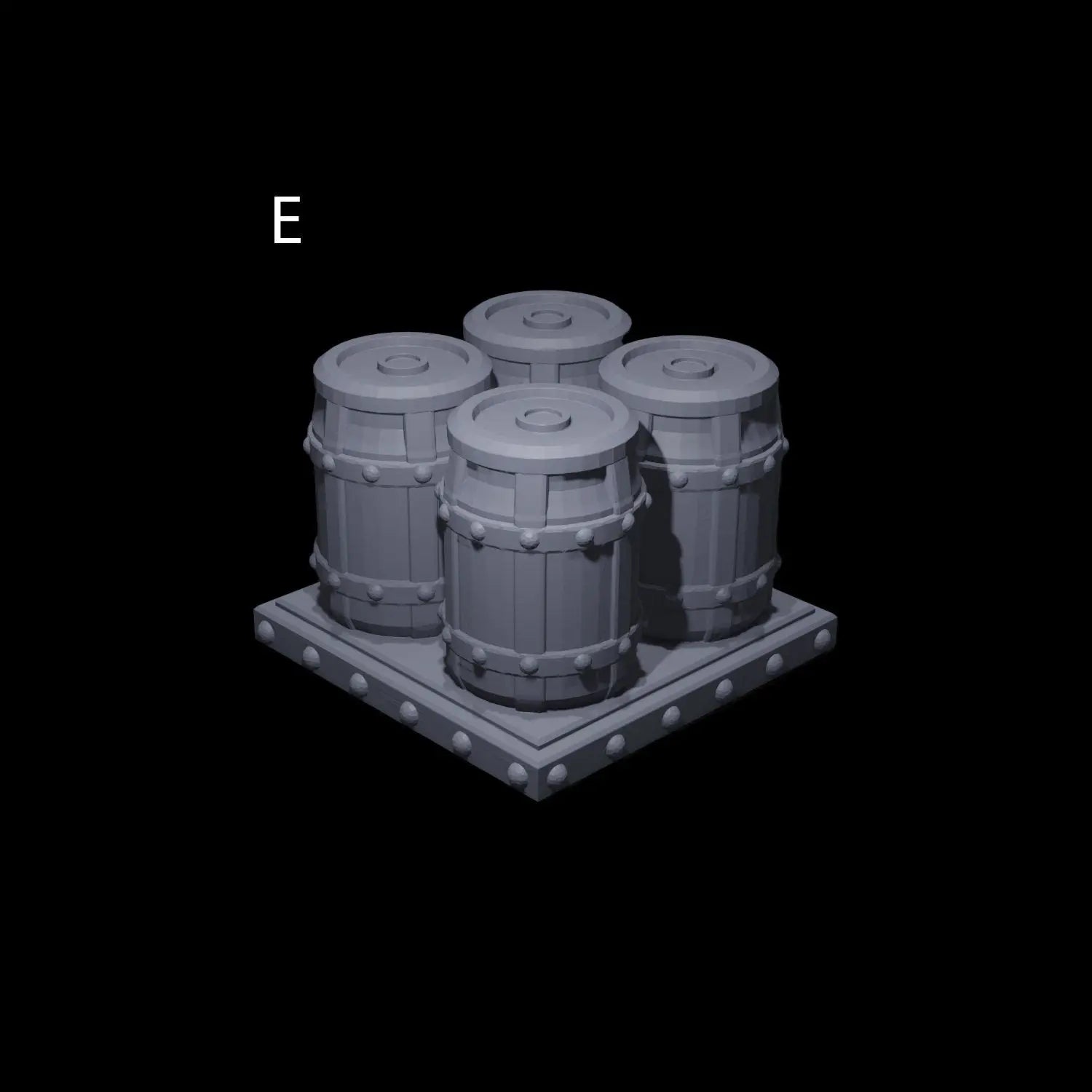 Set of Barrels - The Print Tavern