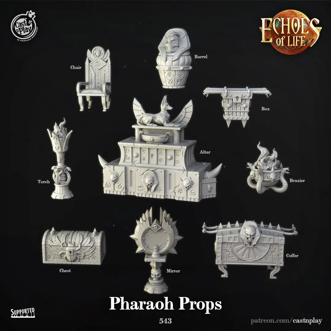 Pharaoh Props - The Print Tavern