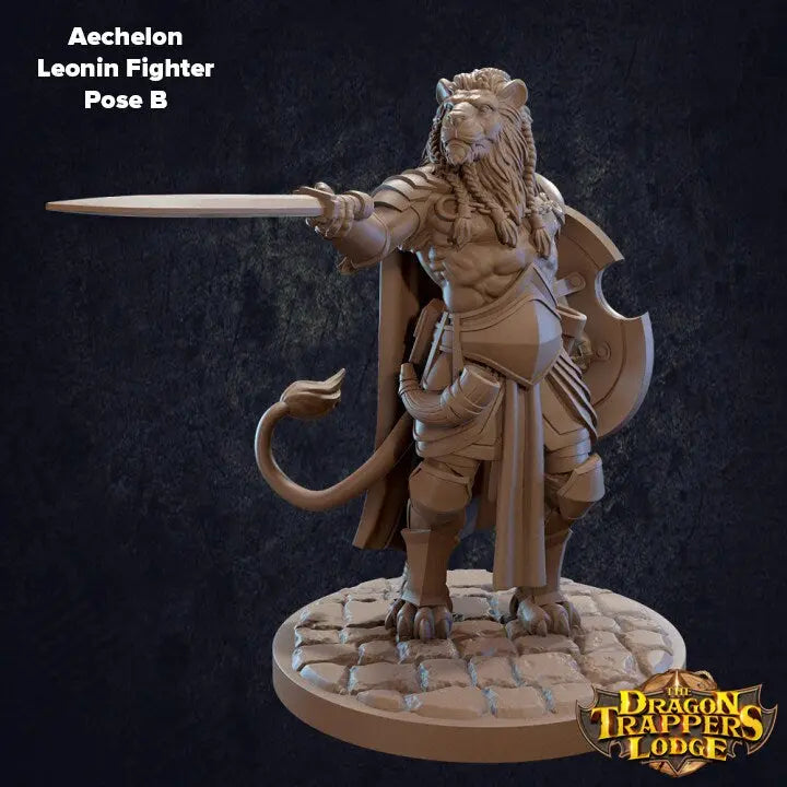 Leonin Aechelon the Fearless - The Print Tavern