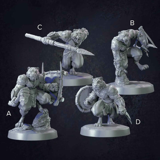 Tigerfolk Sabretooth Fighters