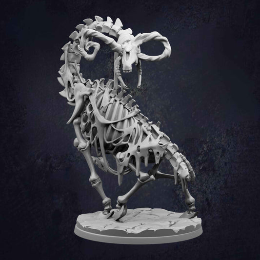 Crypt Strider - Skeletal Beast RPG Monster Miniature