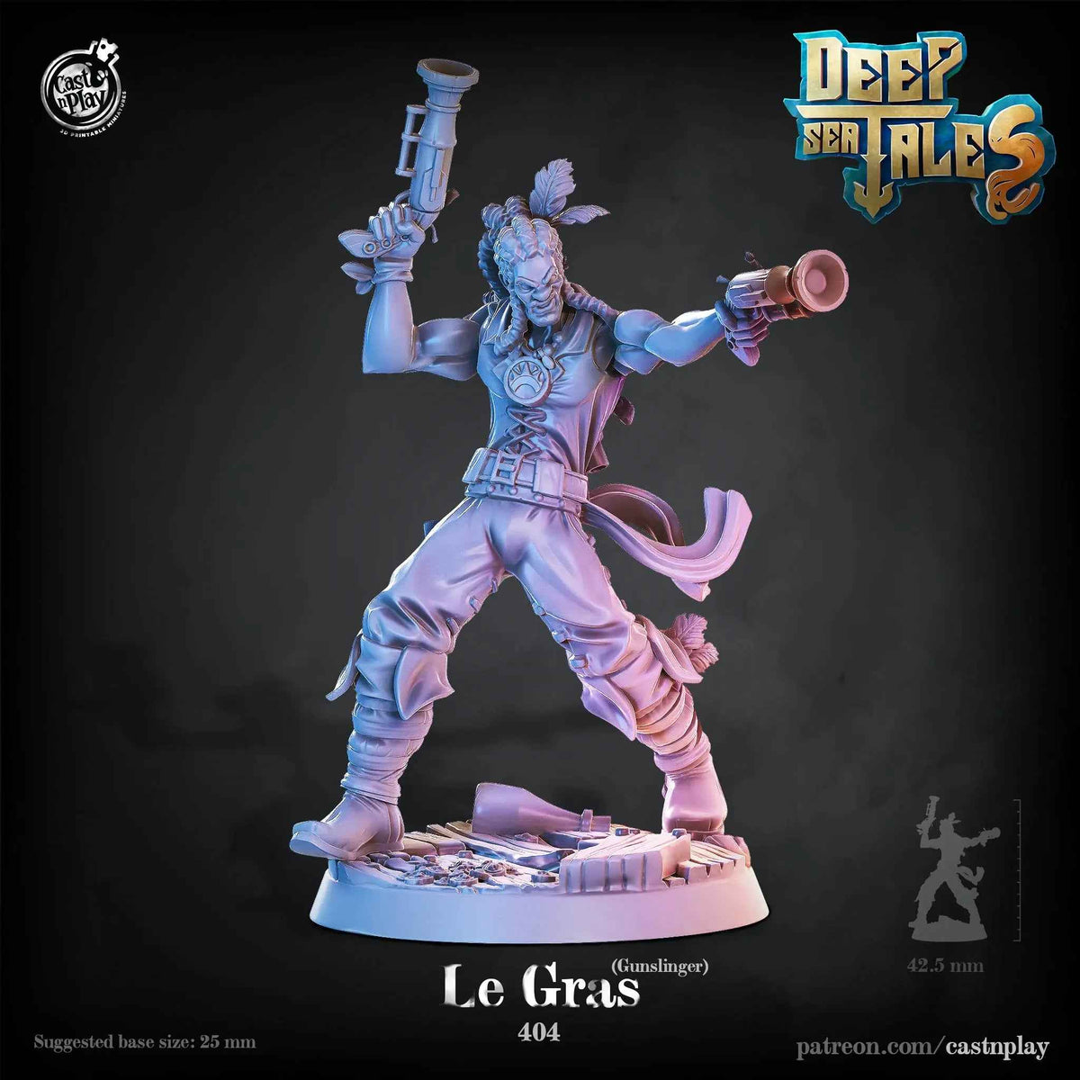 Pirate Gunslinger Le Gras