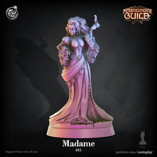 Madame Royal Woman - The Print Tavern RPG D&D Miniature
