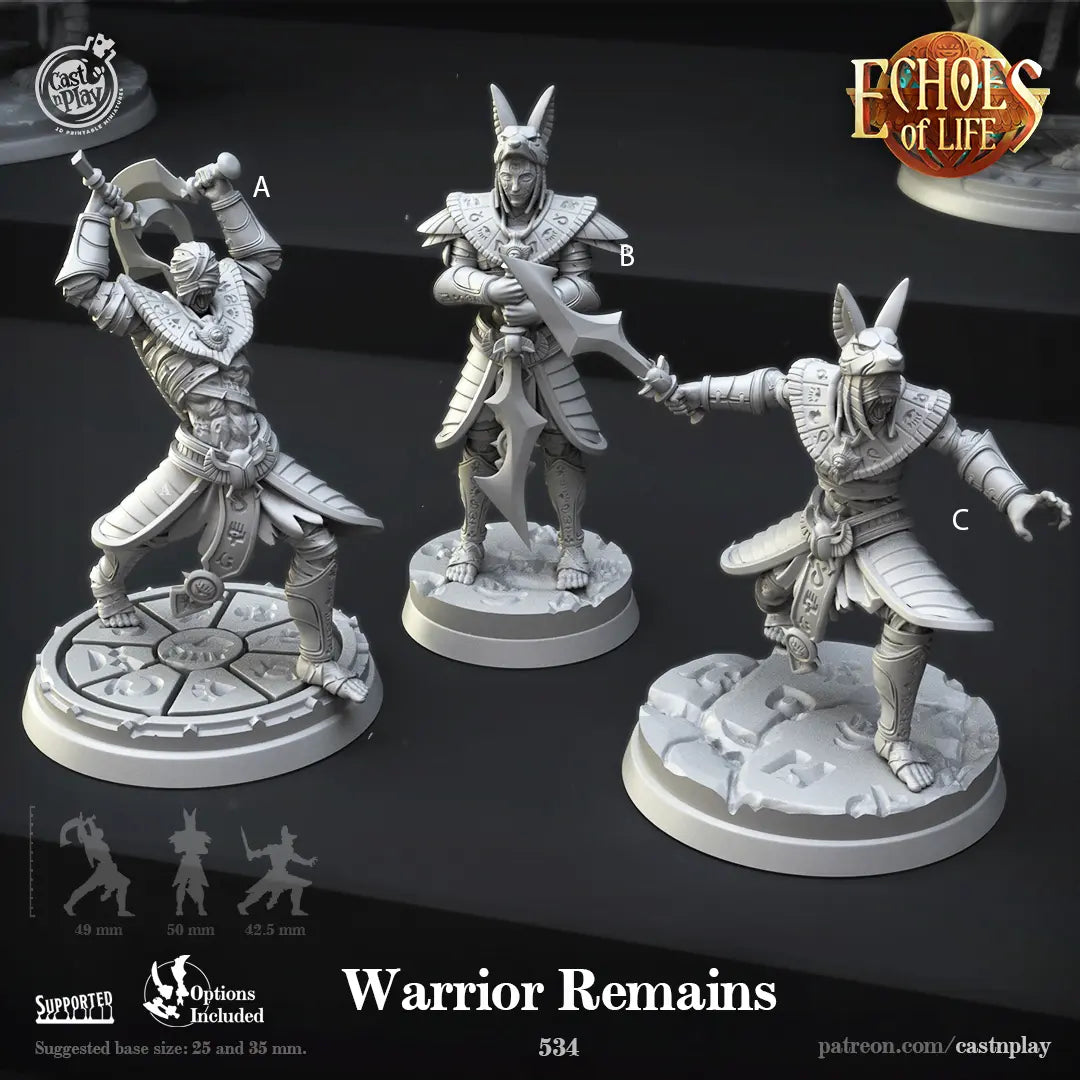 Warrior Remains - The Print Tavern