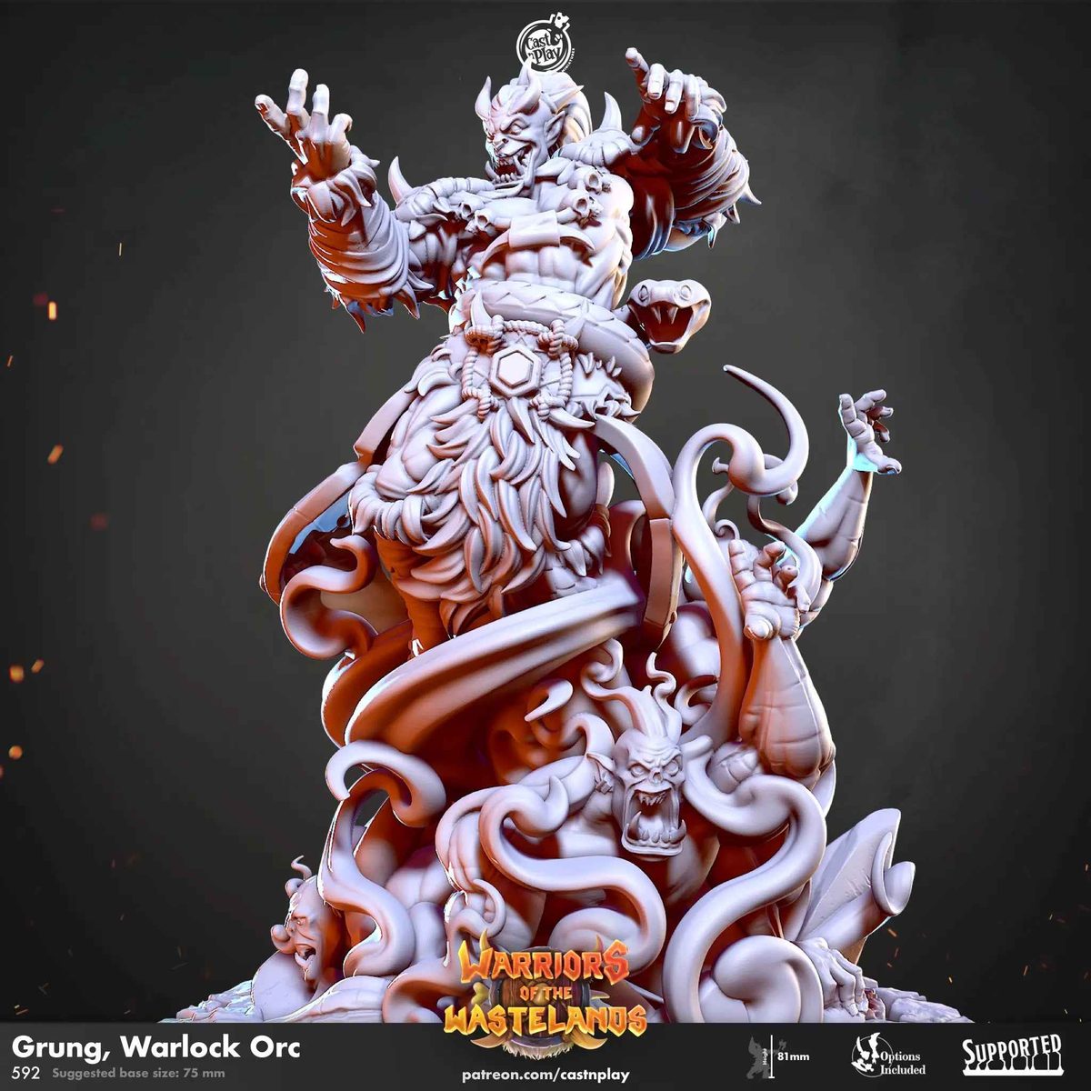 Grung Warlock Orc