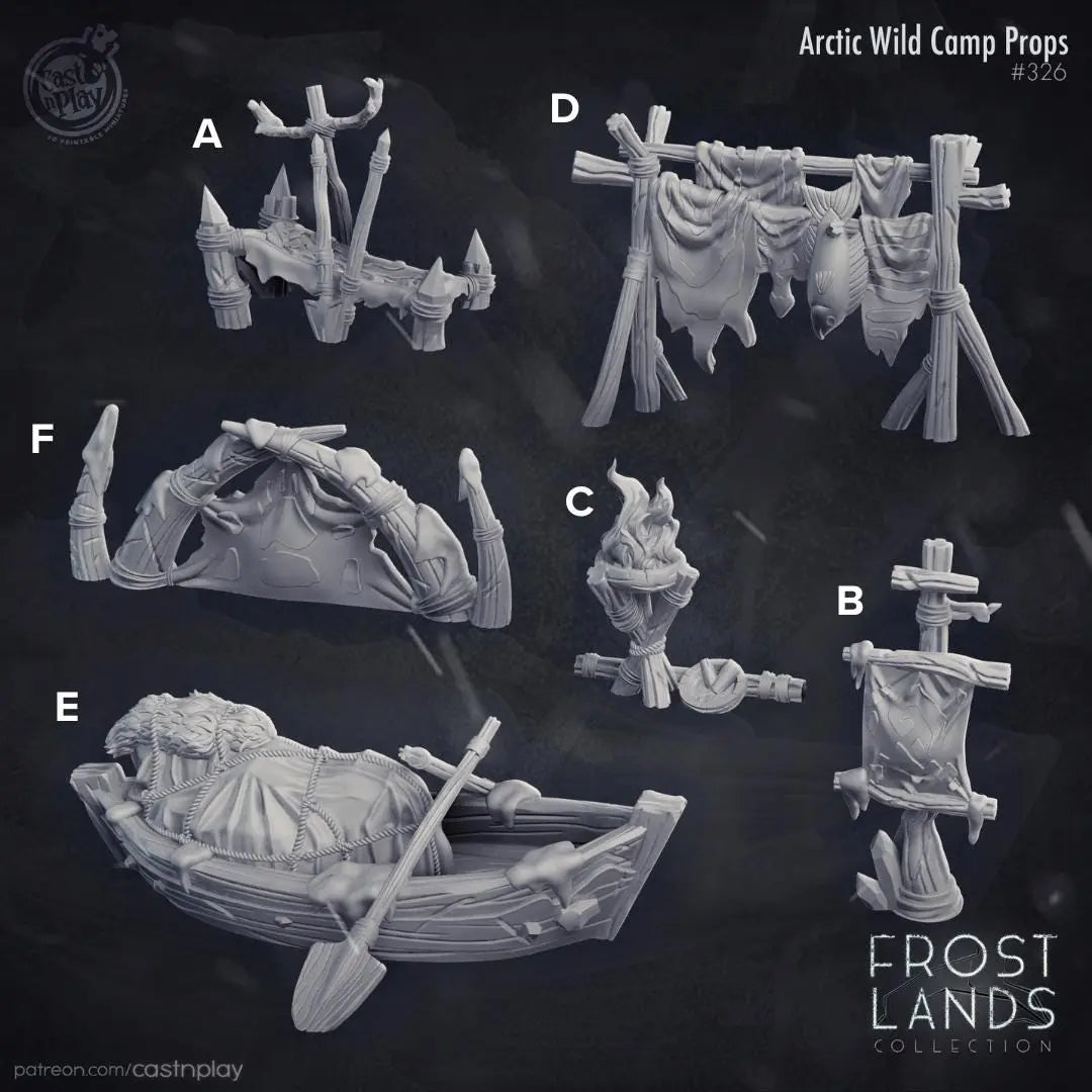 Arctic Camp Props - The Print Tavern