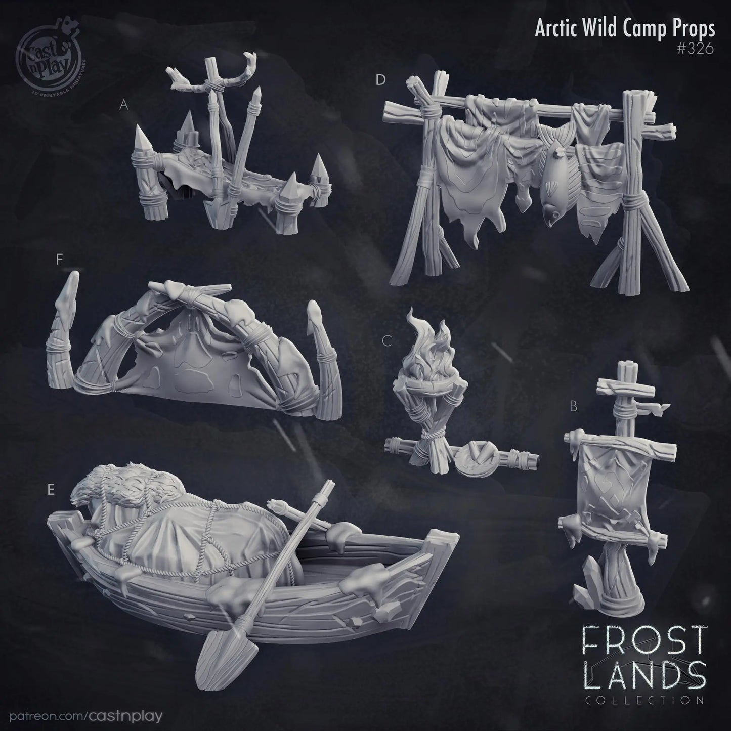 Arctic Camp Props - The Print Tavern