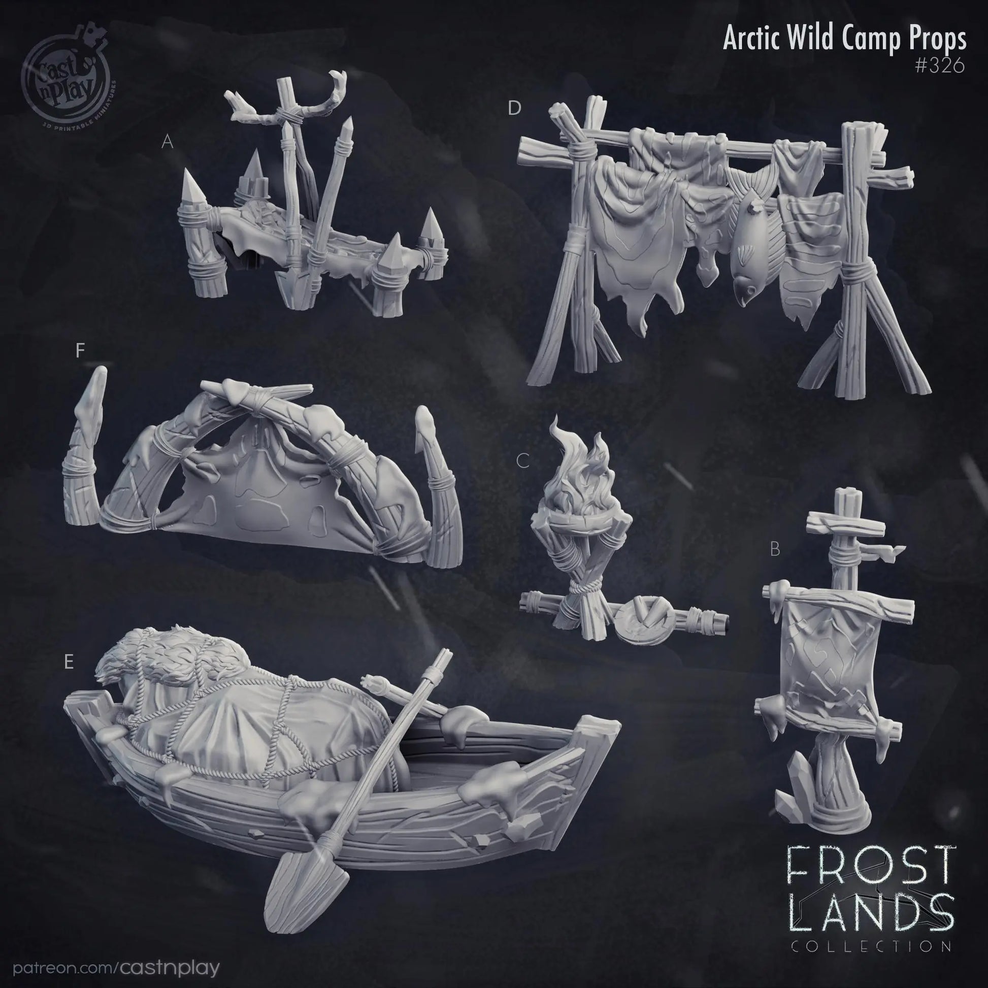 Arctic Camp Props - The Print Tavern