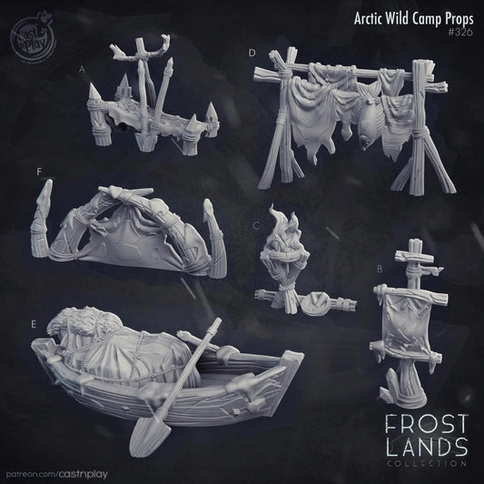 Arctic Camp Props - The Print Tavern