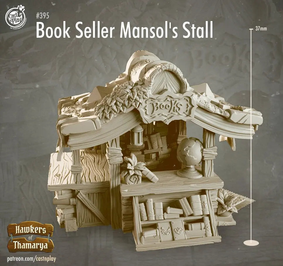 Mansol Book Seller Stall - The Print Tavern