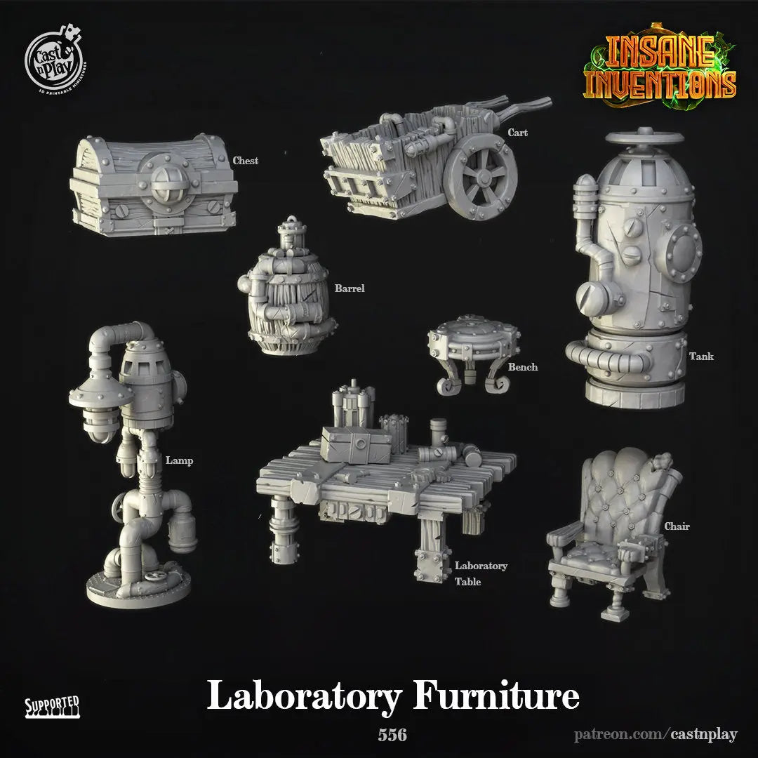 Laboratory Furniture - The Print Tavern