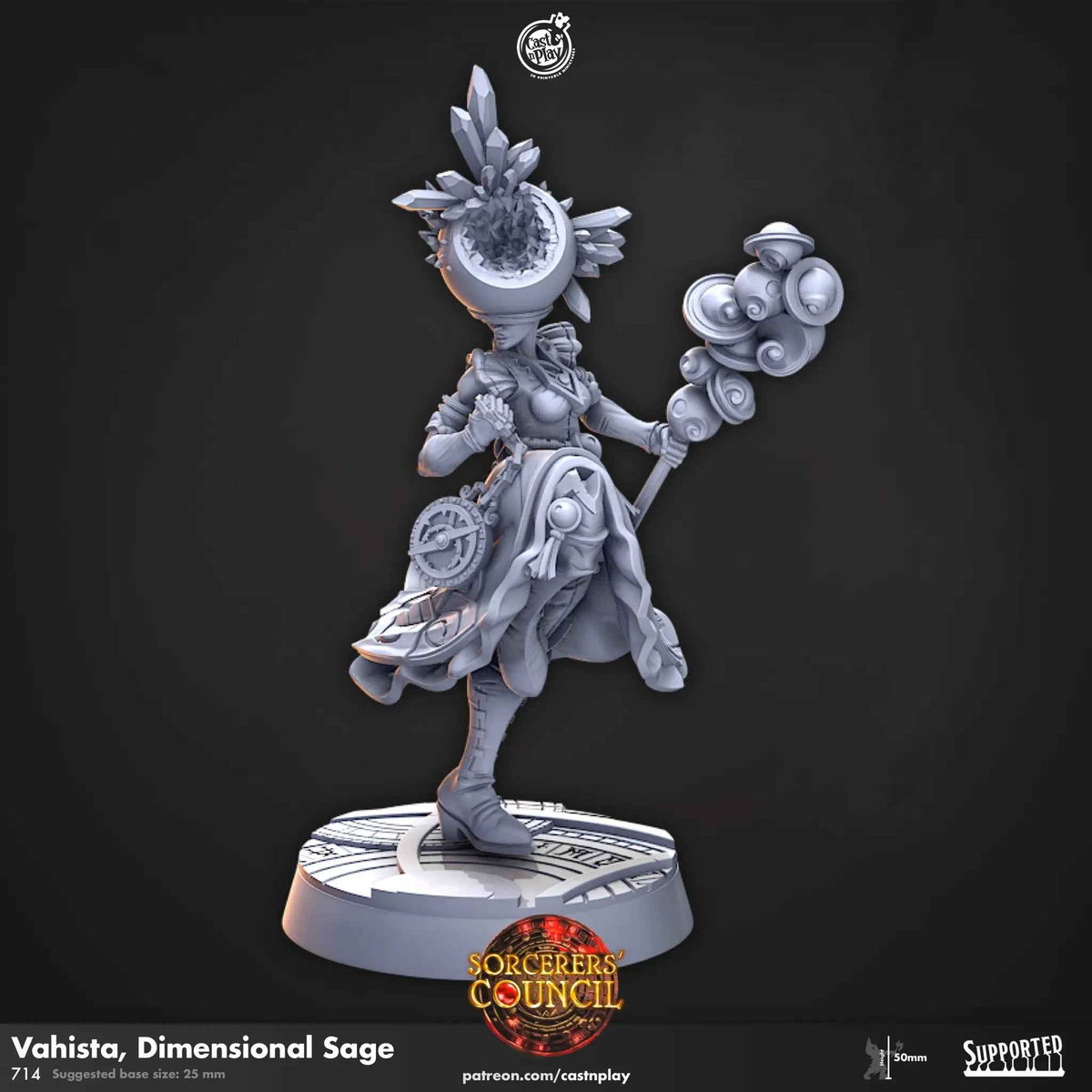 Female Sorcerer Dimensional Sage Vahista