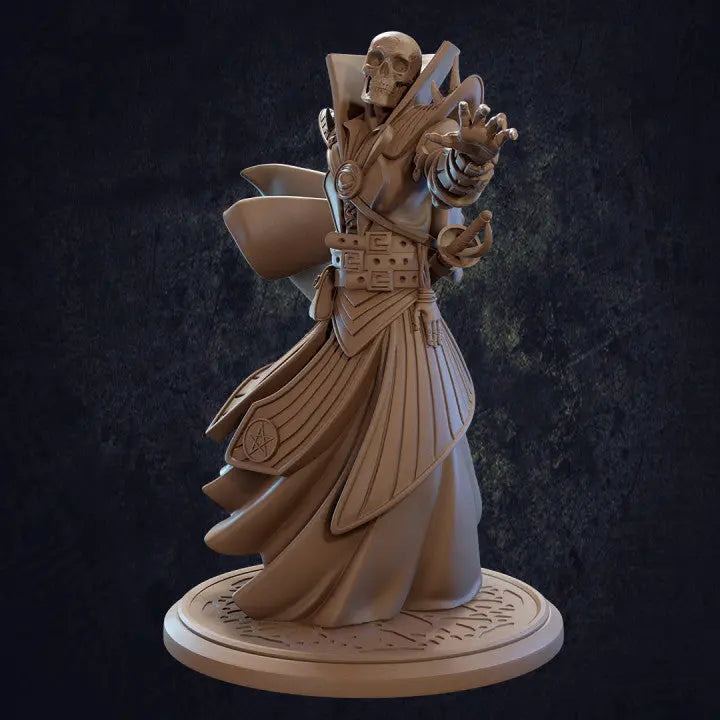 Azaezal Skeleton Warlock - The Print Tavern