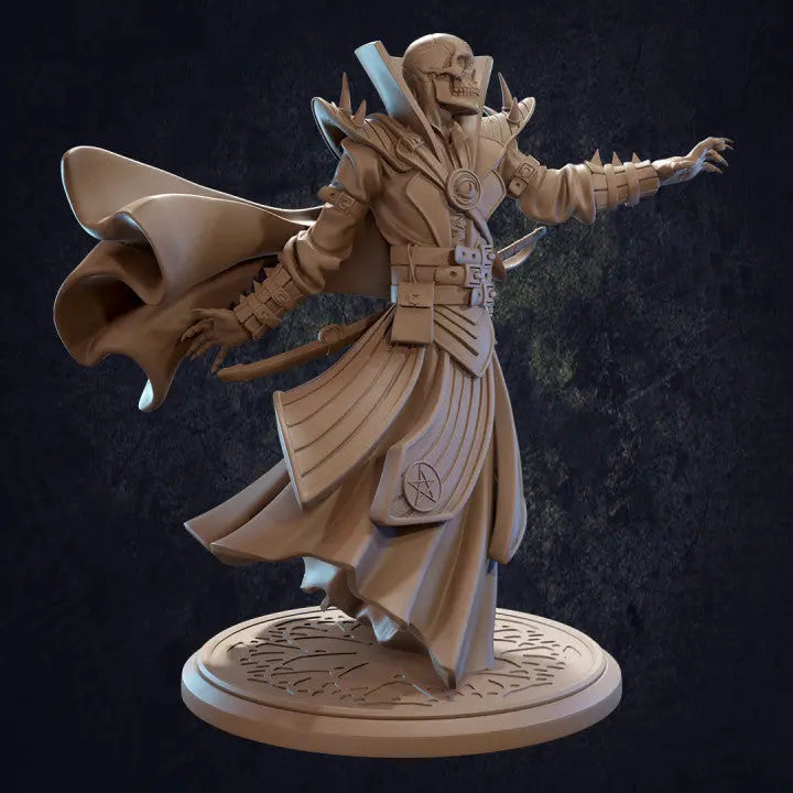 Azaezal Skeleton Warlock - The Print Tavern
