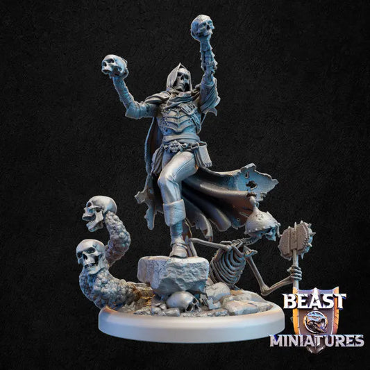 Ildrak Skeleton Sorcerer - The Print Tavern