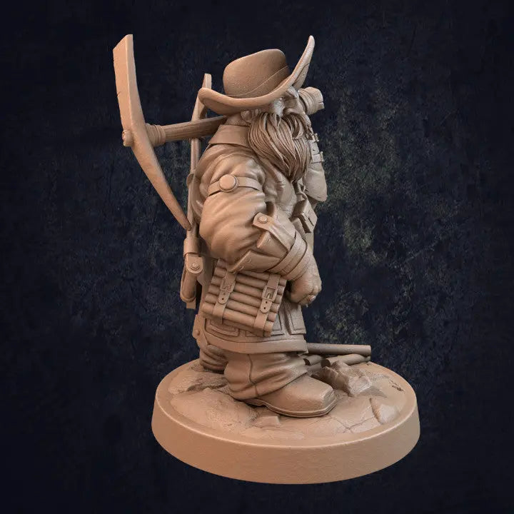 Prospector Dwarven Miner - The Print Tavern