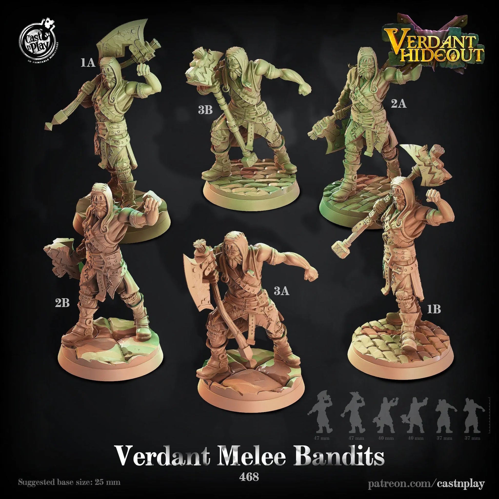 Verdant Melee Bandits - The Print Tavern