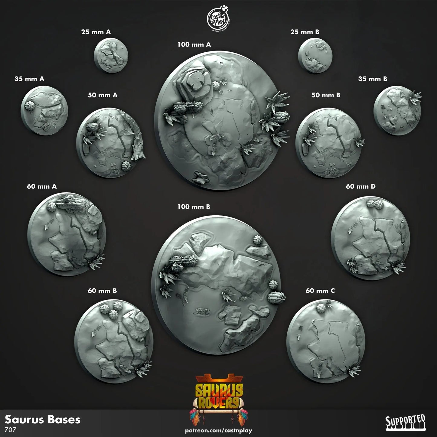 Saurus Bases - The Print Tavern