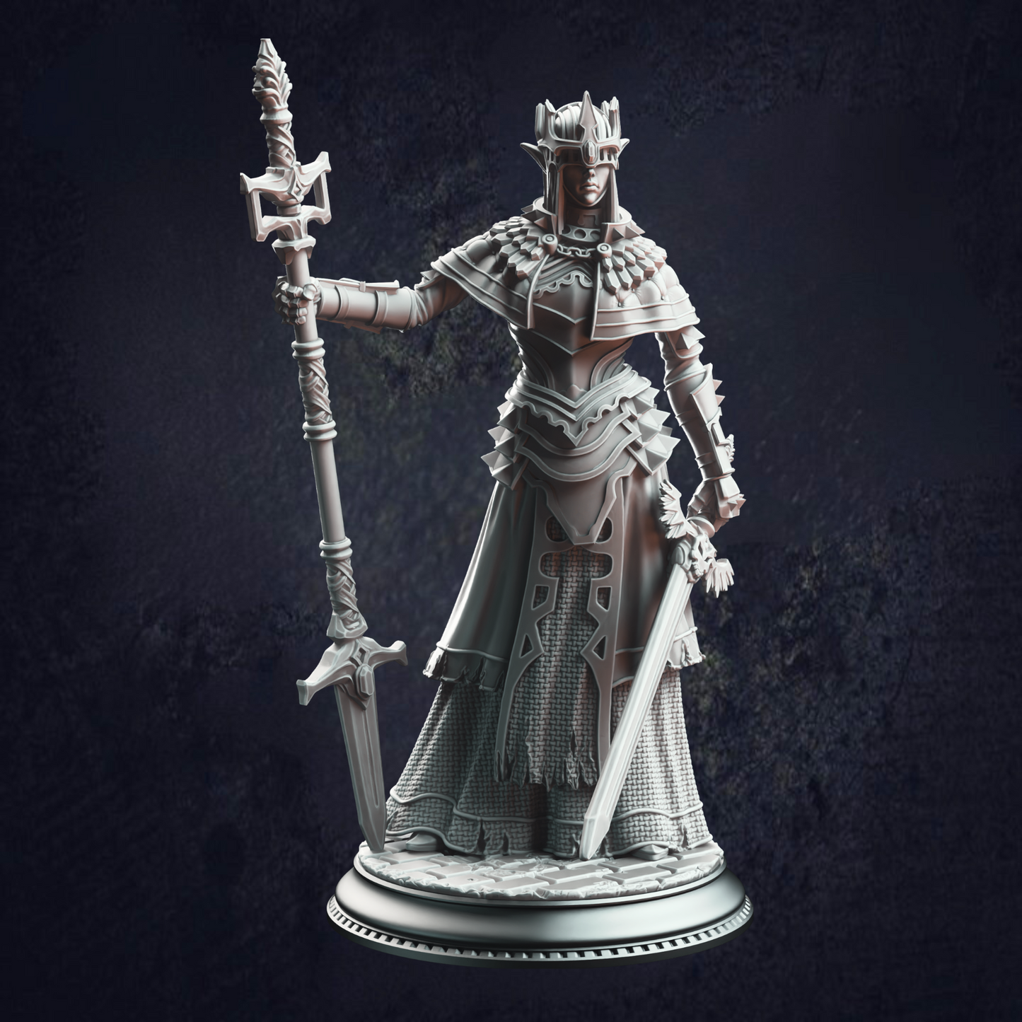 Half-Elf Maiden Cleric