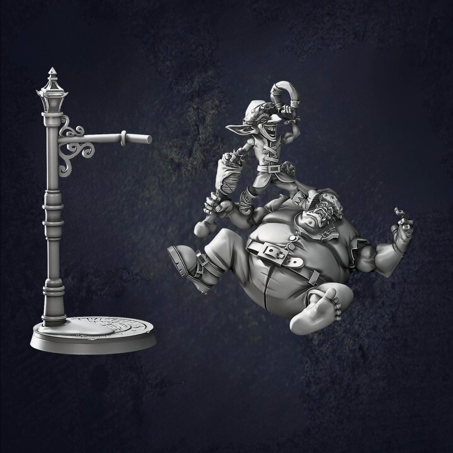 Orc and Goblin Christmas Tree Decorations