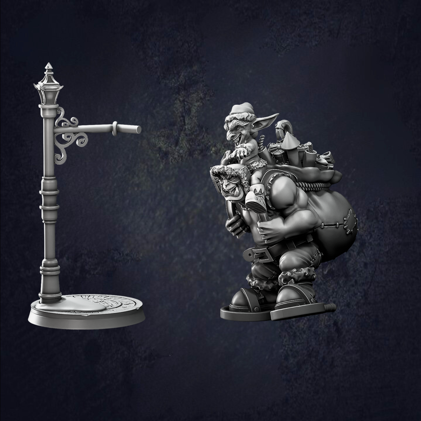 Orc and Goblin Christmas Tree Decorations