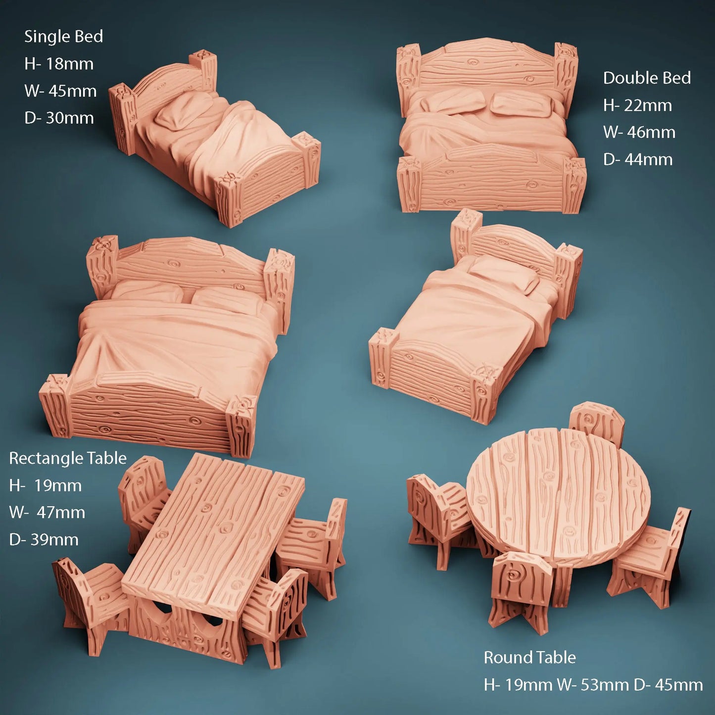 Beds & Tables - The Print Tavern