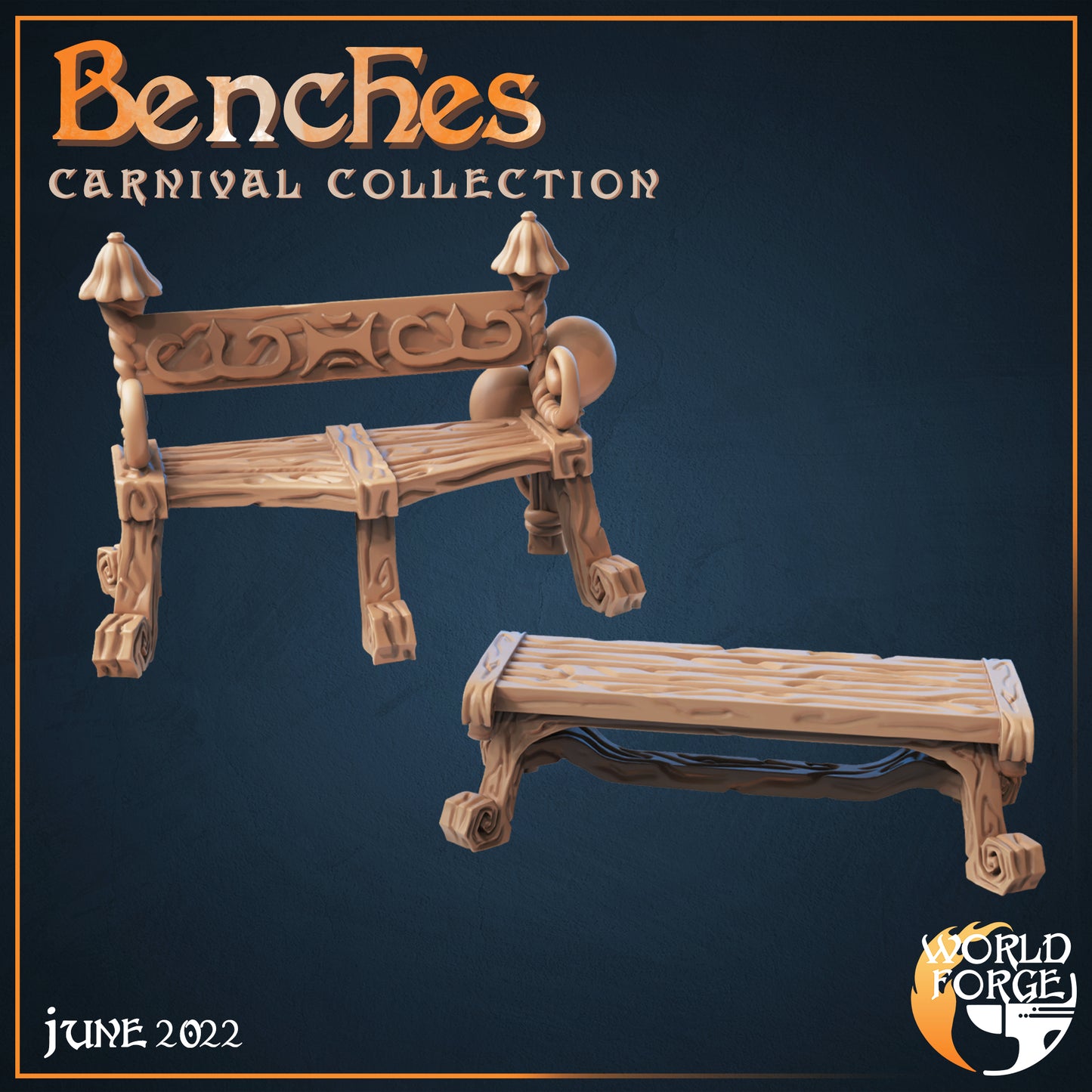 Carnival Benches