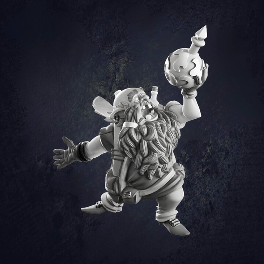 Qimmi Stedfast Potion Seller - The Print Tavern RPG D&D Miniature