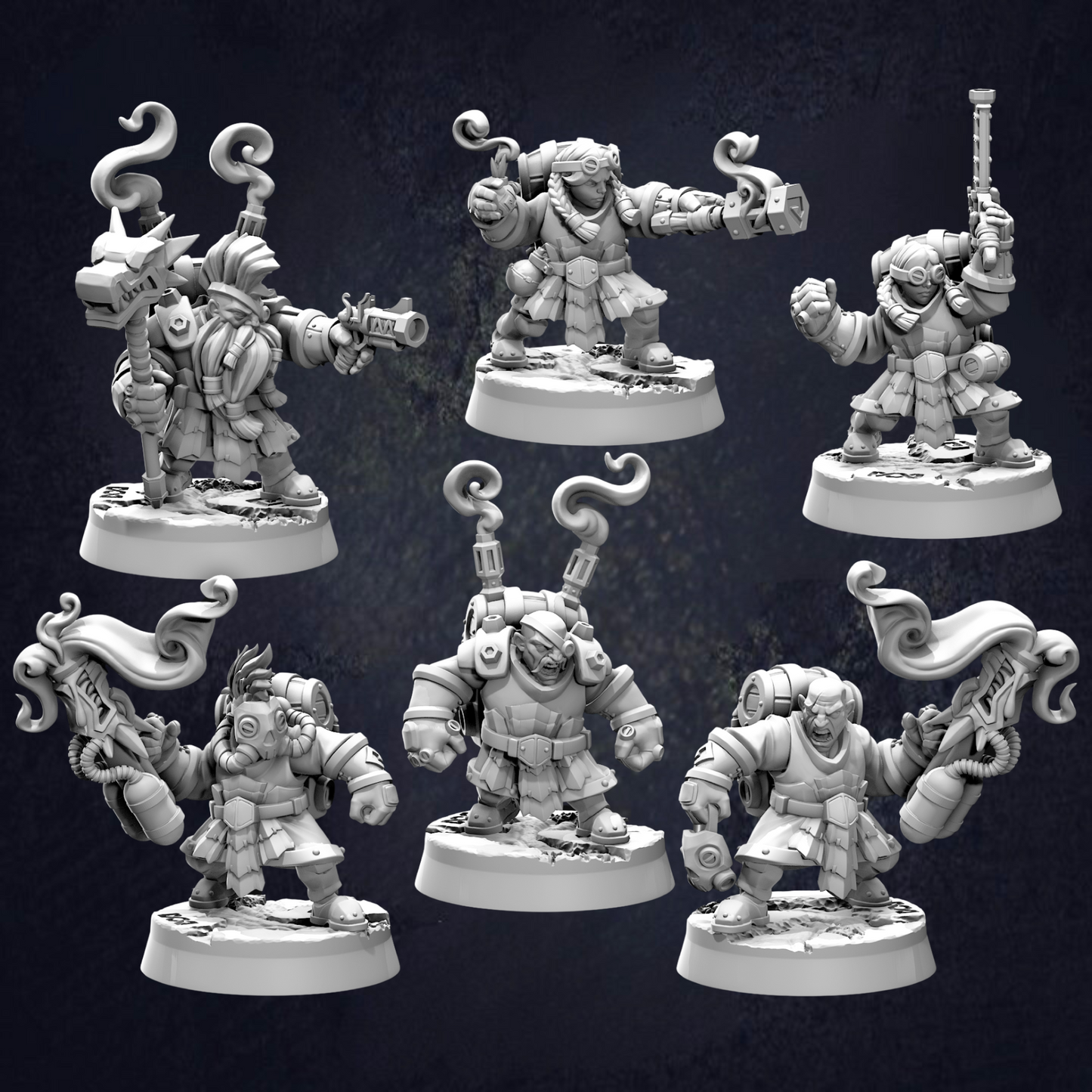 Lava Engineers Dwarves