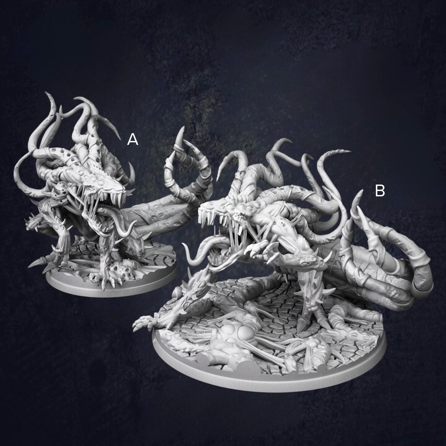 Creatures from the void, the shadow lurkers are twisted chaos infused monsters looking like spawn.
