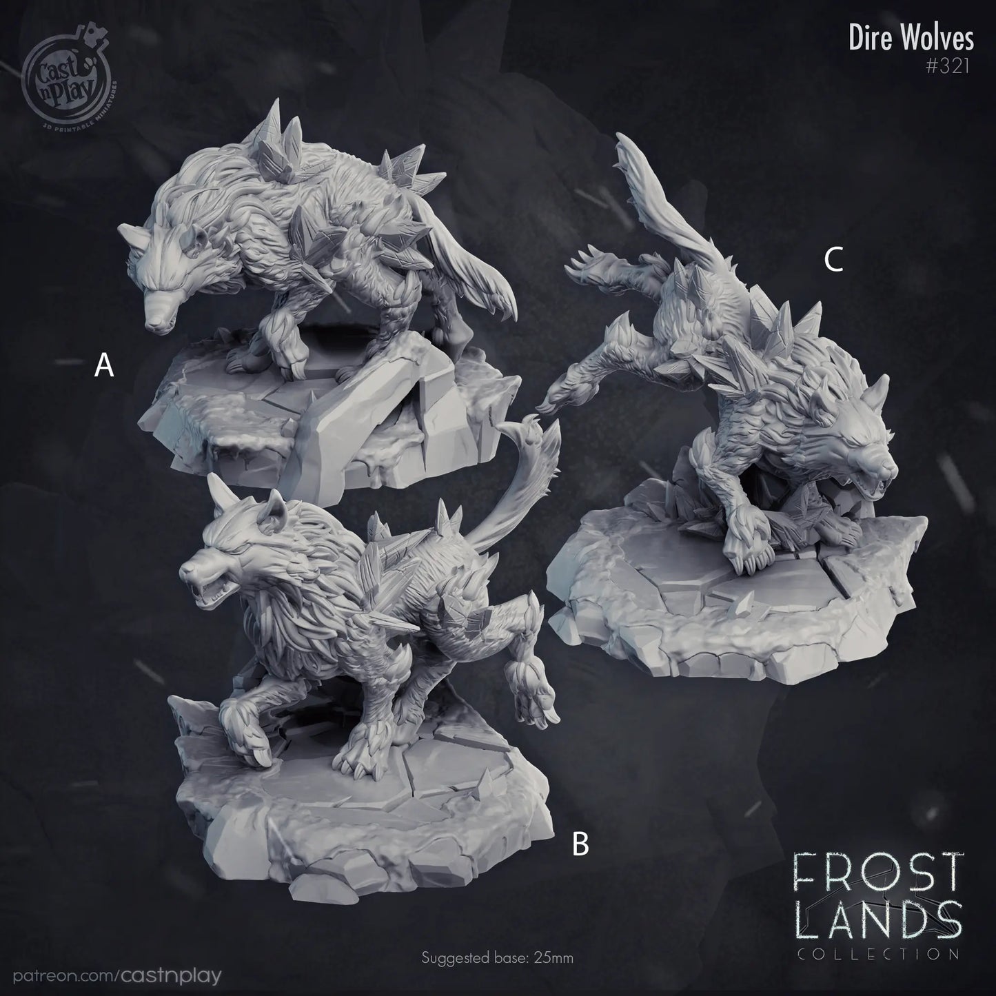 Frost Dire Wolves - The Print Tavern