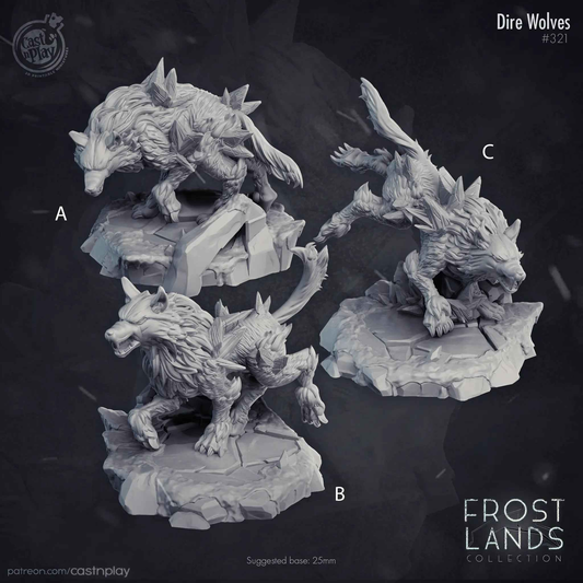 Frost Dire Wolves