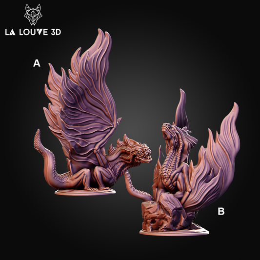 Dragons - The Print Tavern RPG D&D Miniature