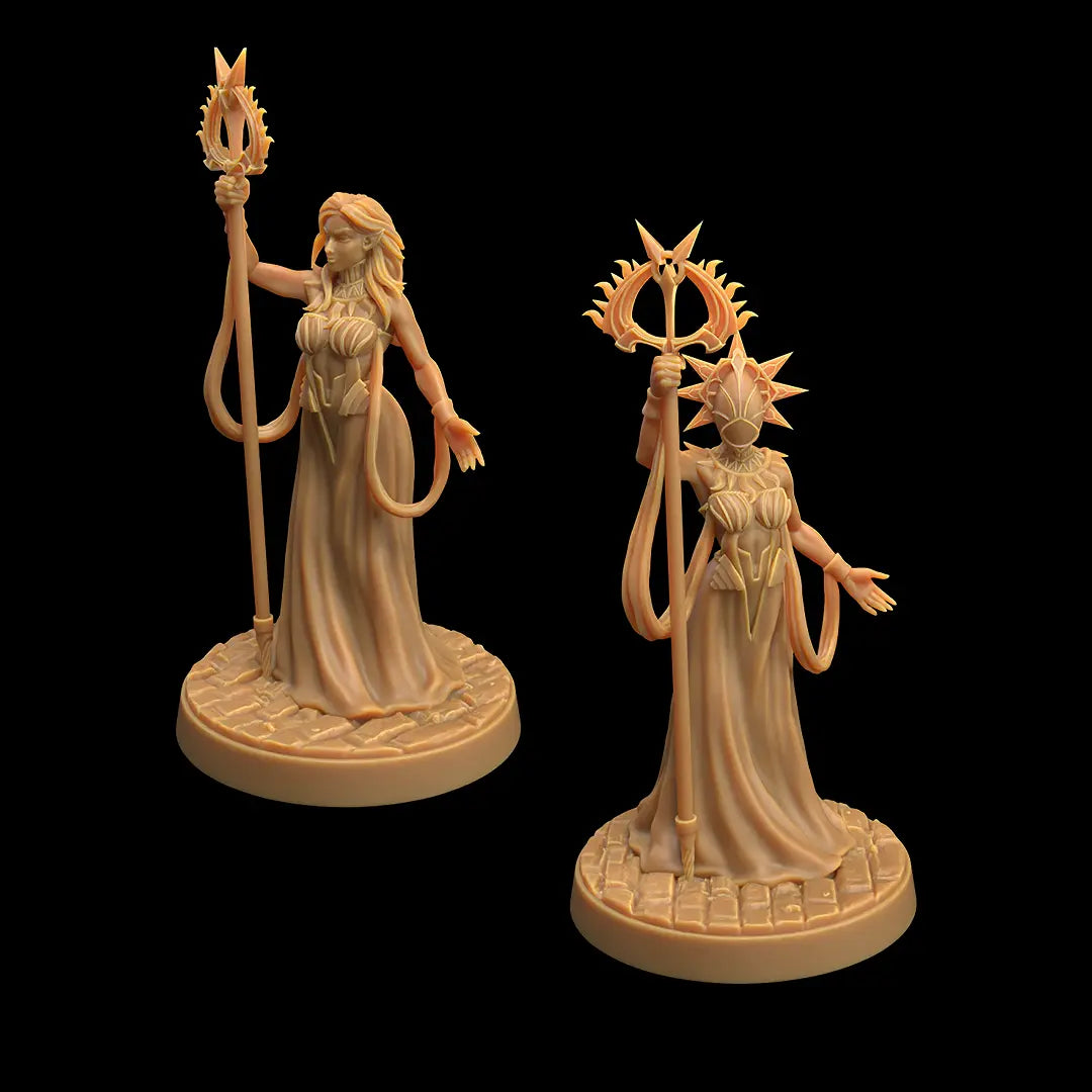 Astral Elf Priestess - The Print Tavern