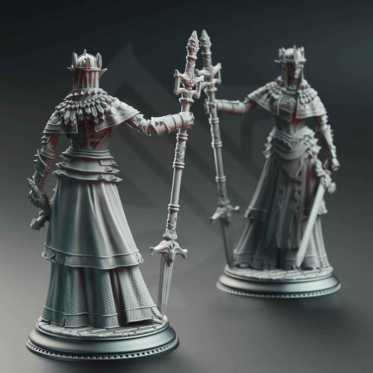 Half-Elf Maiden Cleric