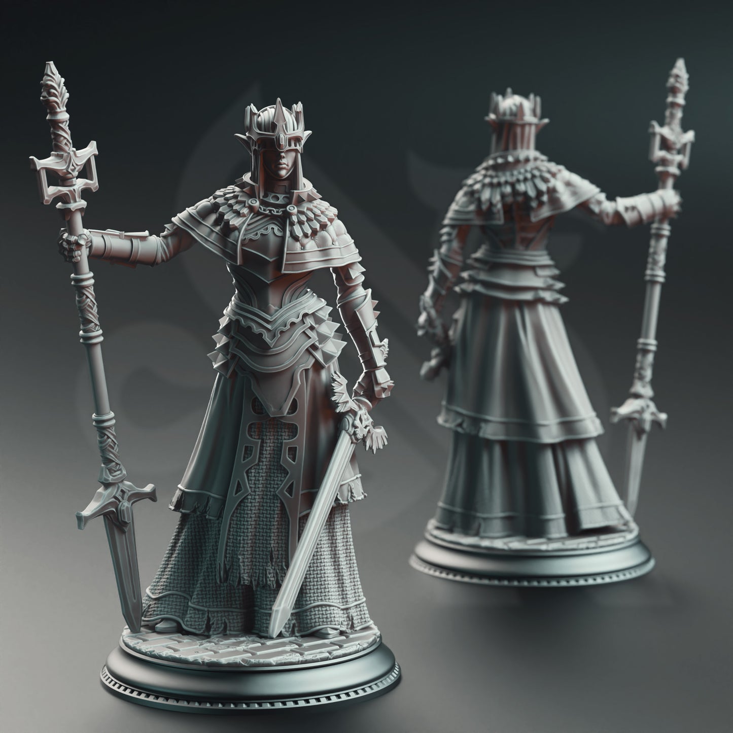 Half-Elf Maiden Cleric