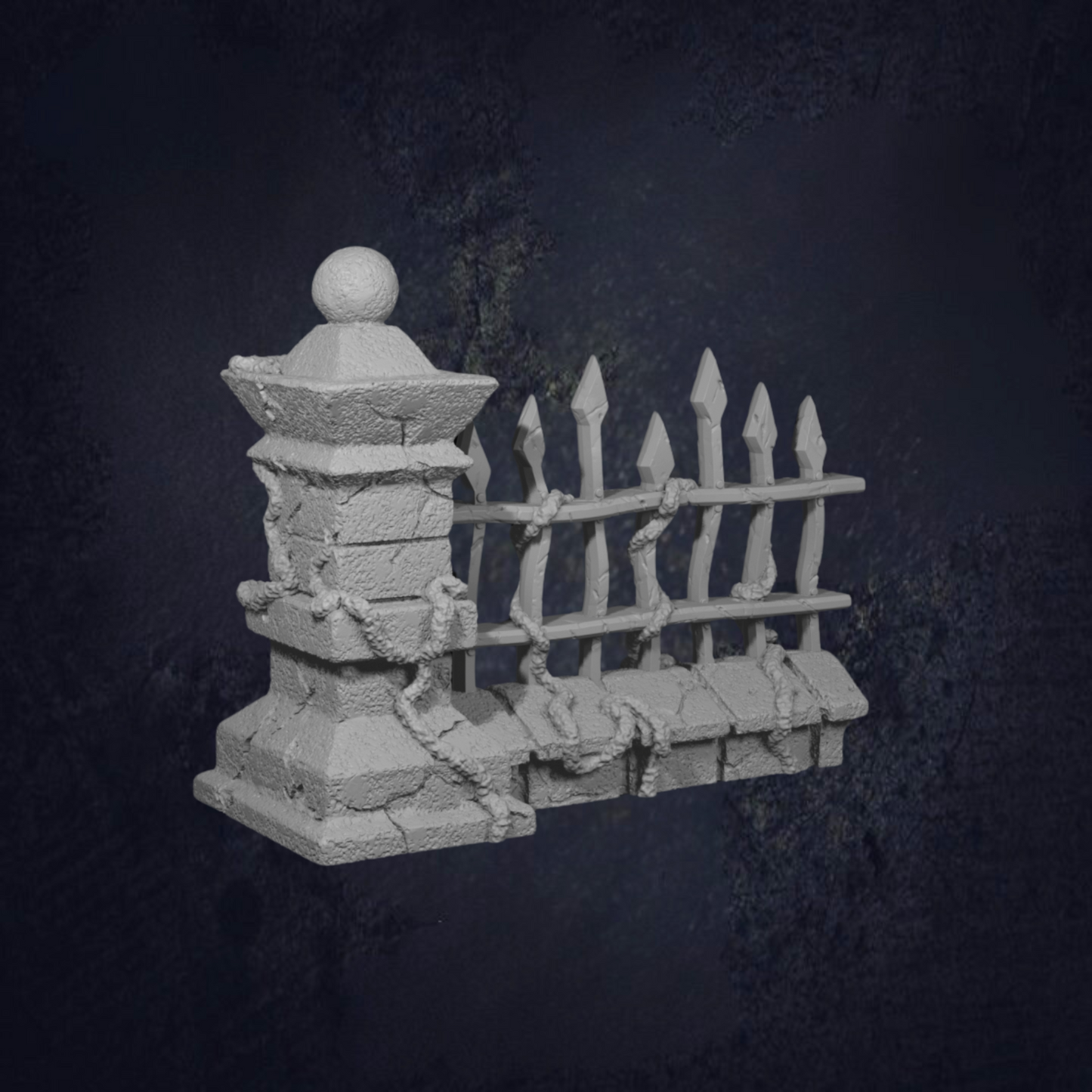 Cemetery Gate and Fences