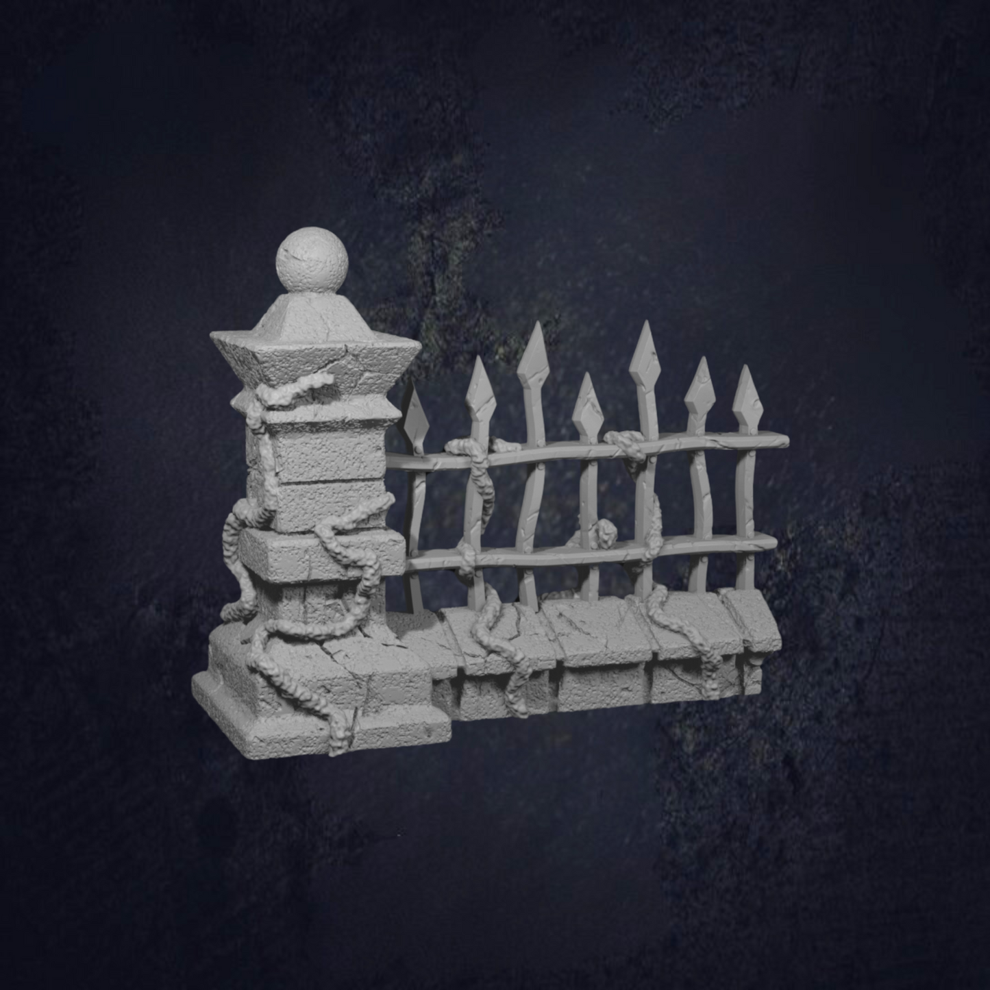 Cemetery Gate and Fences