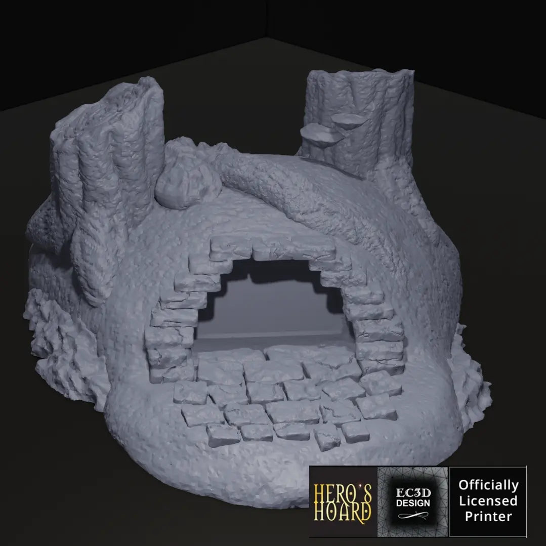 Forest Burrow Entrance - The Print Tavern