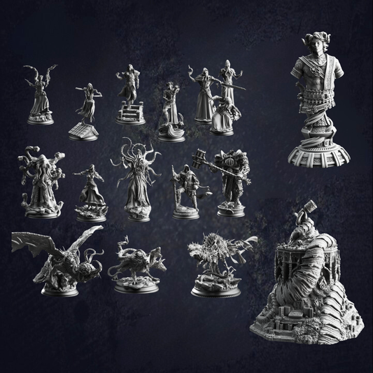 Aberrant Ascension Set - The Print Tavern D&D RPG Miniature