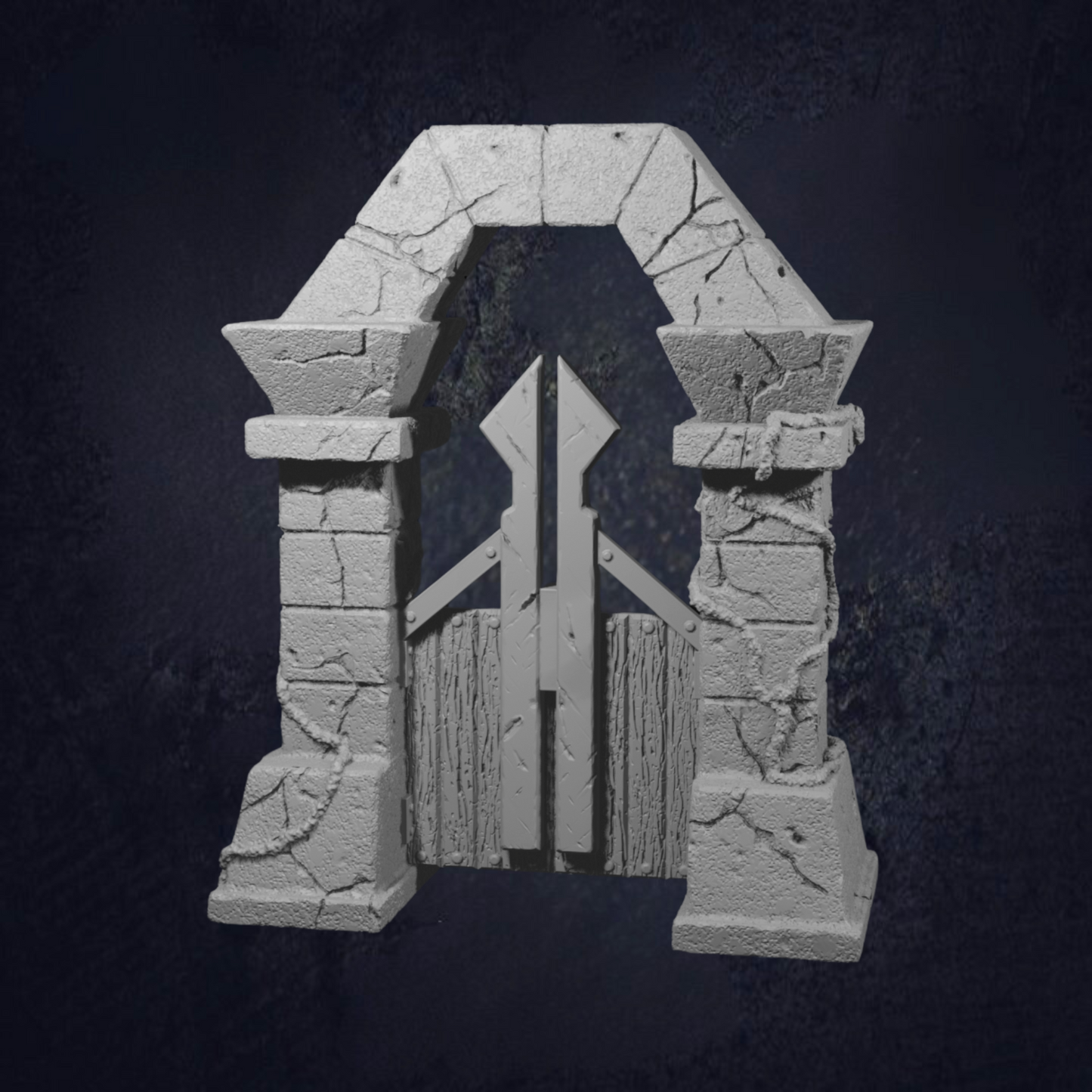 Cemetery Gate and Fences