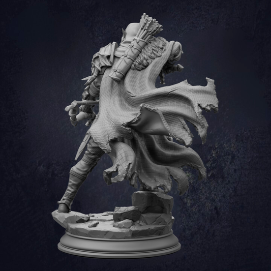 Karazor Drow Ranger Rear View