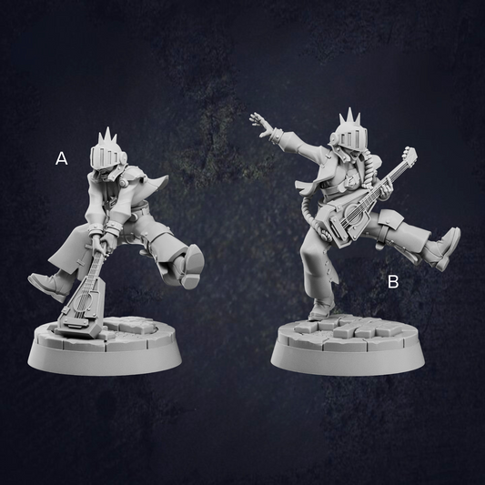 Frenzied Lute Bard - The Print Tavern D&D RPG Miniature