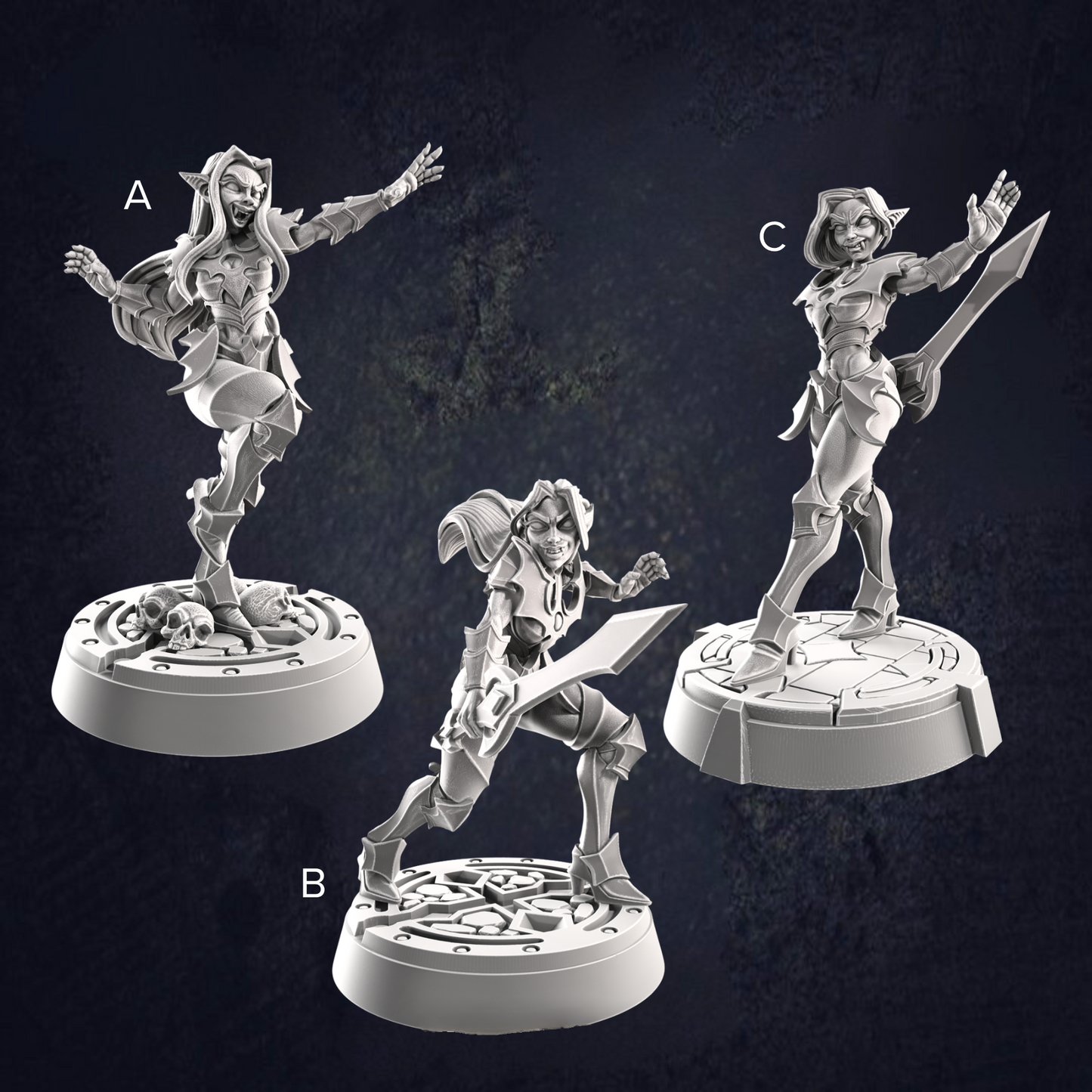 Midnight Vampire Valkyries